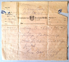 Telegraphie des Deutschen