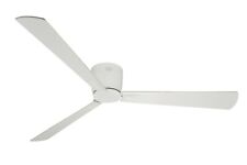 VAM flacher Gleichstrom Deckenventilator LUNA weiß 90 cm + FB Timer 2-3-4 Flügel