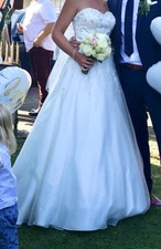 Brautkleid Gr. 36 Sincerity A-Linie