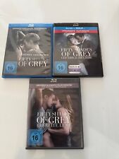 FIFTY SHADES OF GREY Trilogie ( Teile 1 - 3 ) auf 3 Blu Rays