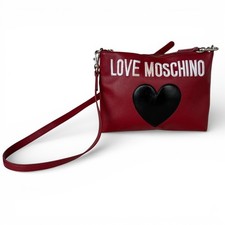 LOVE MOSCHINO Leder ROT Damen