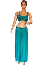 Teal belly dance - teal, set