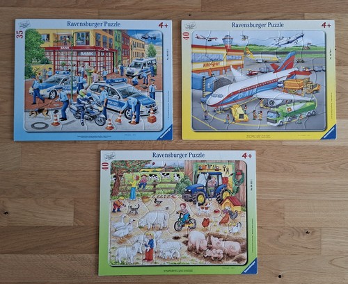 Ravensburger kinderpuzzle - 3x,