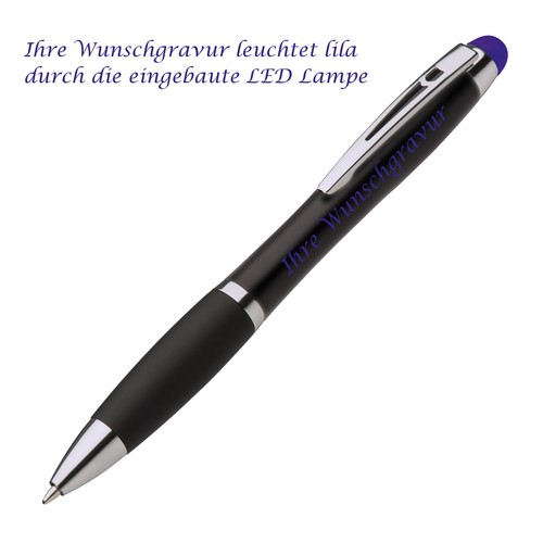 Touchpen leucht kugelschreiber - touchpen, leucht-kugelschreiber