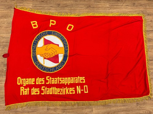 Ddr ehrenbanner fahne leipzig - ddr,