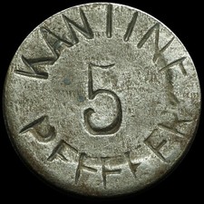 Notgeld pfennig kantine - notgeld:, pfennig.