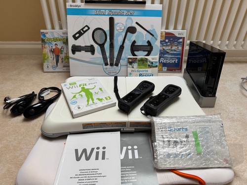 Nintendo wii bundle schwarz - nintendo,