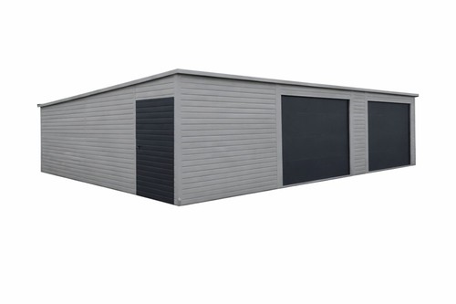 Blechgarage 9x7x2 m - blechgarage, 9x7x2,55