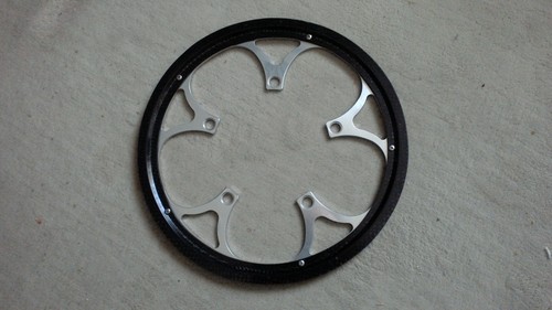 Zahnkranz alu poliert 61 - alu, ,61