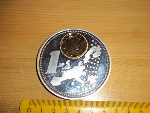 Riesen medaille euro monaco - riesen, 1