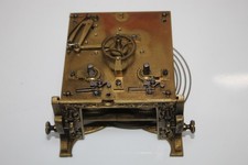 041C) Wiener mechan. Uhrwerk mit Spiralgong für Regulatoren Wanduhren um 1900