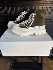 TOP / 5-mal getragen: ALEXANDER MCQUEEN Sneaker, Gr. 41,5 / 7.5 , khaki