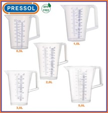PRESSOL Messbecher 0,5l 1l 2l