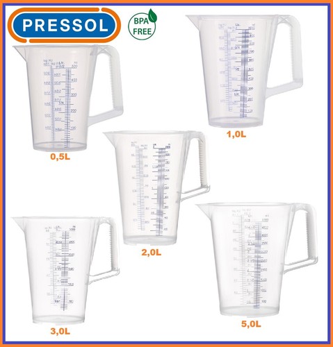 Pressol messbecher 1l - pressol, 0,5l