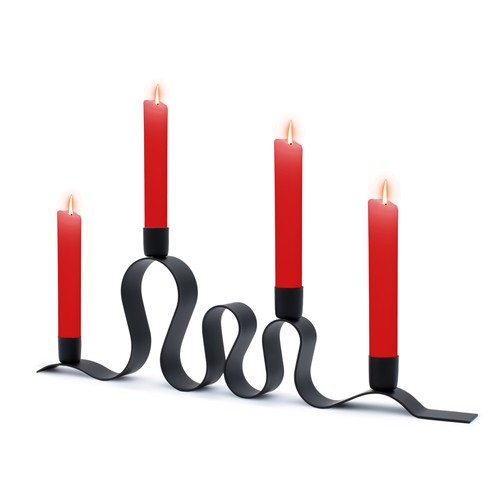 Metall kerzen ständer wellen - kerzen,