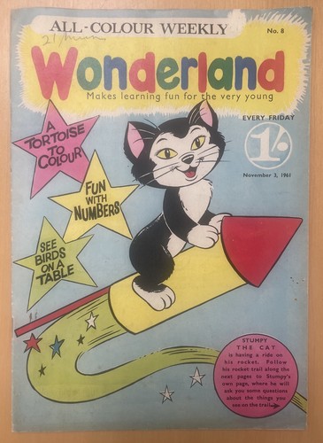 Vintage wonderland comic makes - vintage,