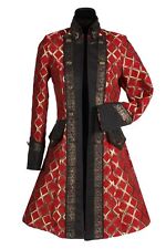 Piratin Jacke Gehrock Damen Piratenjacke Kostüm Barock Karneval Fasching