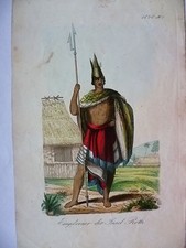 Orig. kol. Radierung 1848