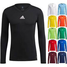 ADIDAS TEAM BASE UNTERZIEHSHIRT Longsleeve langarm Fußball Sport Lauf Herren