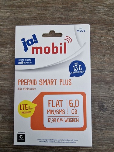 Prepaid smart plus karte - prepaid,