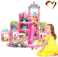 Puppenhaus XXL 4 Etagen Puppen