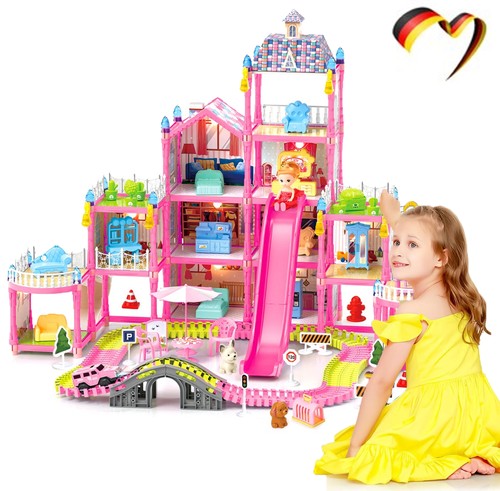 Puppenhaus xxl etagen - puppenhaus, puppen