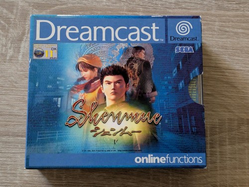 Shenmue dreamcast top zustand - shenmue, top-zustand