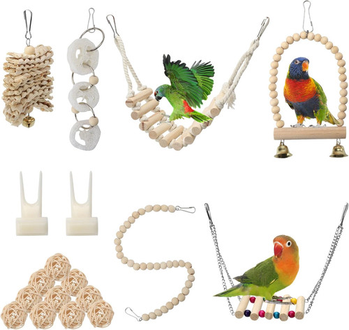 Stück vogelspielzeug für - stück,