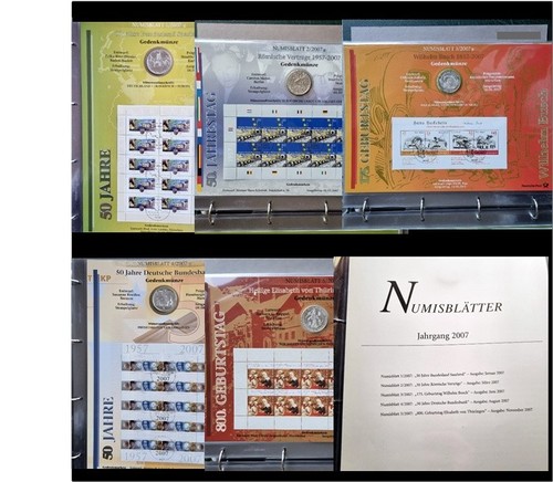 Numisblätter jahr 2007 - numisblätter,