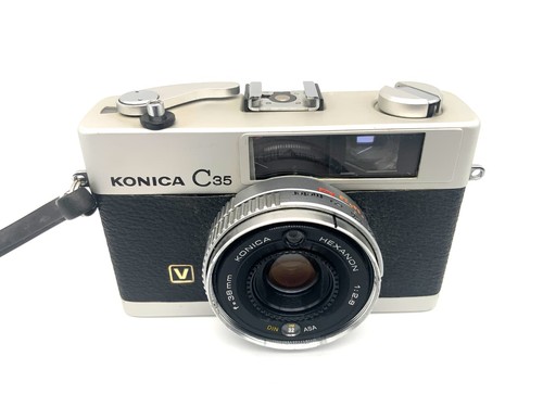 Konica c35 sucherkamera mit - konica,