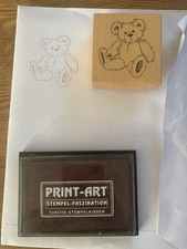 Stempel Holzstempel Bär