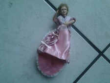 Schleich -eine alte  Gummi-Biegefigur 50-60 er Jahre Biedermaierzeit - Frau 1 