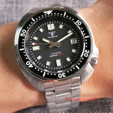 Tandorio 44mm schwarzes