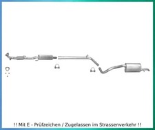 Auspuffanlage für VW Polo 9N