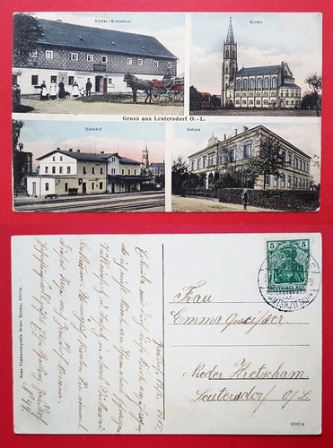 Leutersdorf bei neugersdorf - ak,