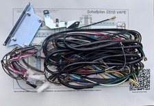 VAPE Kabelbaum Simson S50,S51 B,S70 Komplett mit Halteblechen u. Schaltplan 12V