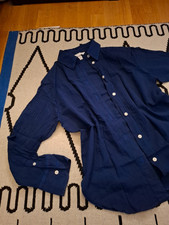 NEU H&M Hemd Bluse 34/36/XS looseFit clean blog herbst öko musselin boho top zar