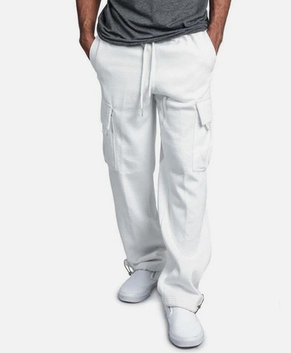 Herren cargohose weiß - herren, gr