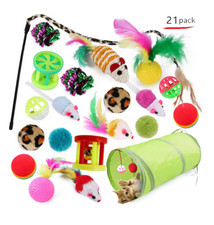 Katzenspielzeug Set 21 Teile