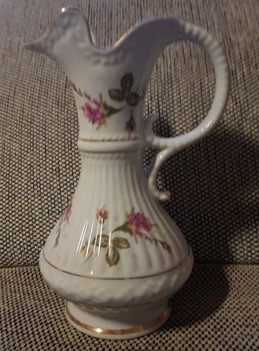 Porzellan henkel vase - porzellan,