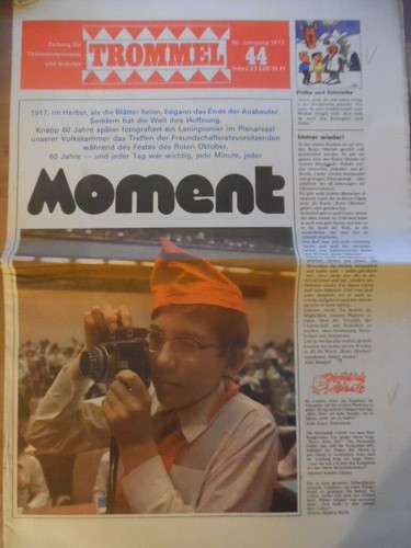 Trommel 1977 ddr - 44, zeitung