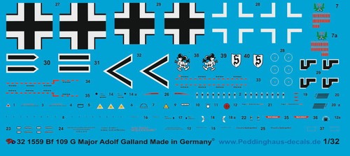 Peddinghaus 1559 bf 109 - peddinghaus,
