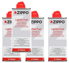 4x ZIPPO Feuerzeugbenzin