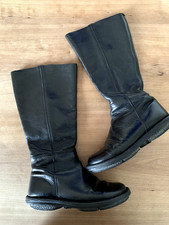 Original TRIPPEN Damen Stiefel, Gr. 39, schwarzes Leder, mit Reißverschluss