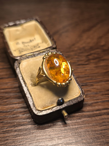 Antiker gold ring 333er mit - 333er,