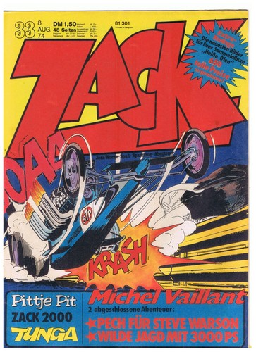 Zack 1974 ohne - zack,
