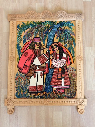 Russisches gemälde signiert - russisches,