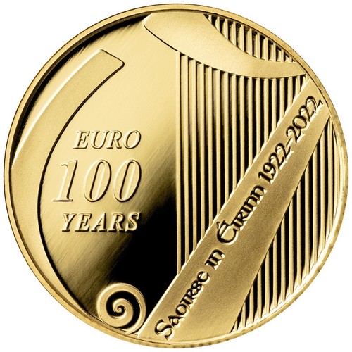 Goldmünze staatsgründung 100 - goldmünze,