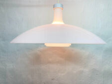 Große Pendelleuchte Glas Plastik Design Rolf Krüger Staff 60er 70er Space Age