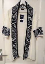 Damen Strick Cardigan Weiß